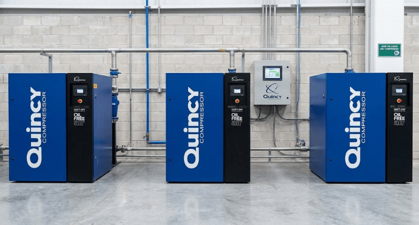 Compresores QOFT de Quincy Compressor para la industria de semiconductores